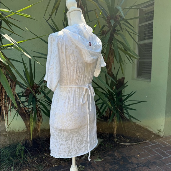 Hard Tail White Burnout Swim Cover Up - Picture 1 of 6